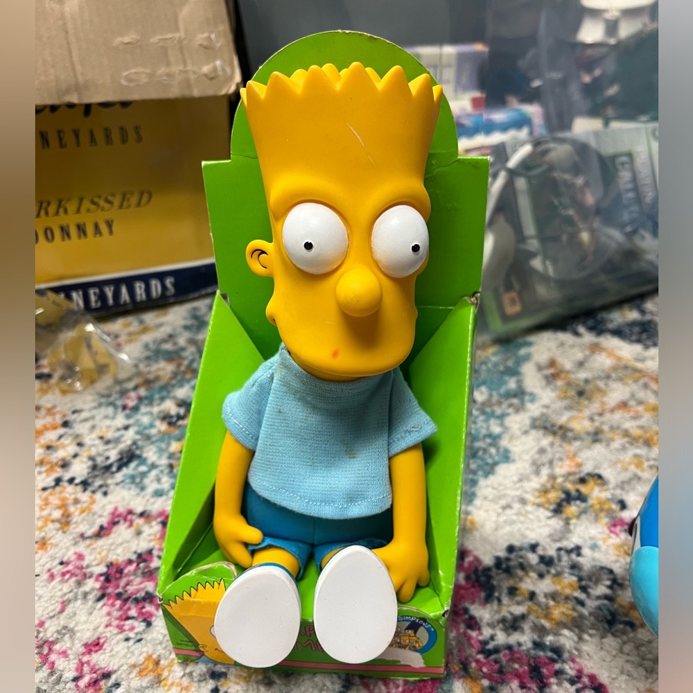 Vintage 1990 Bart Simpson doll